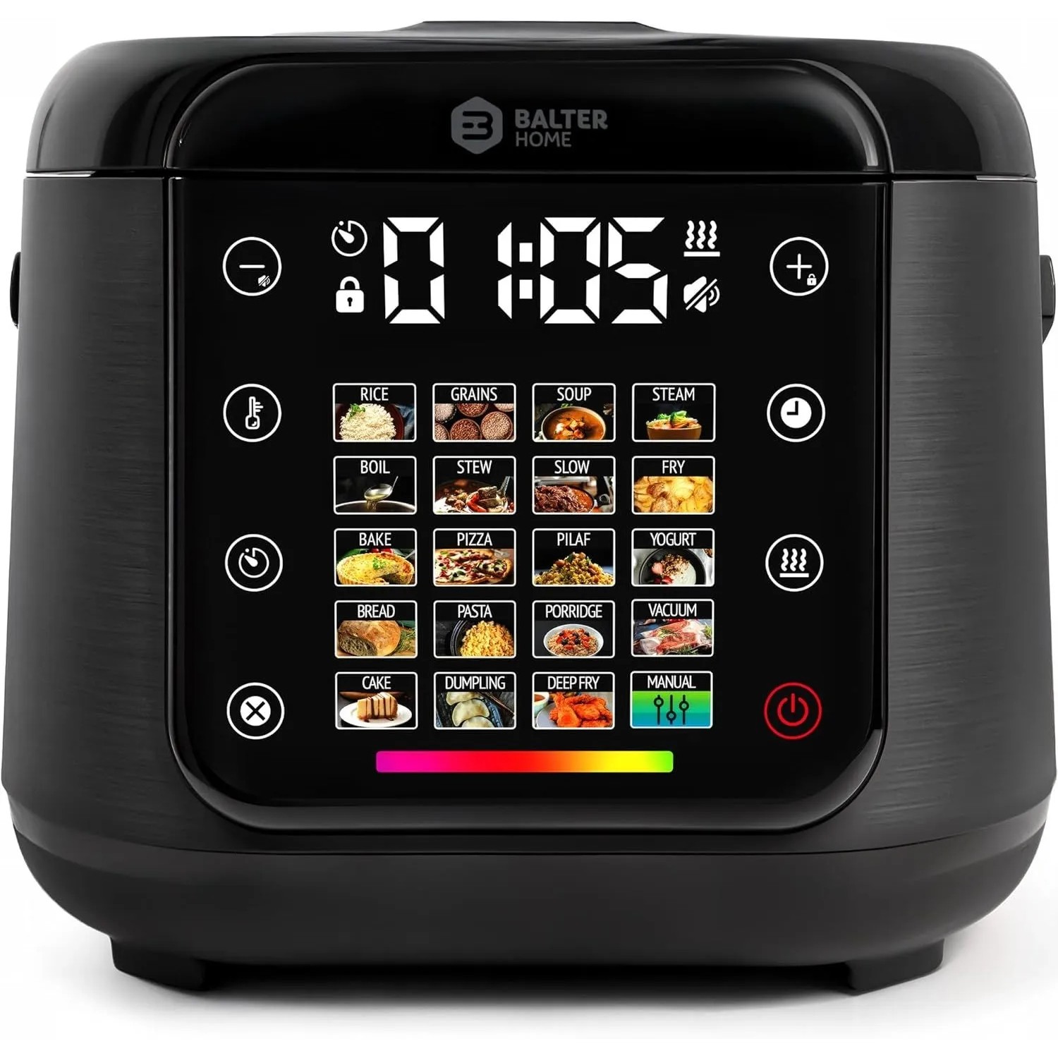 Balter Reiskocher Multikocher mit 20 Programme 4L Rice Cooker Multicooker Fuzzy-Logic Balter Reiskocher Multikocher mit 20 Programme 4L Rice Cooker Multicooker Fuzzy-Logic von Balter