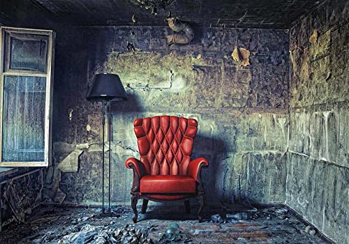 Baltes Ihr Bilderlieferant Der rote Sessel Vintage Größe 120 x 80 cm von Baltes Ihr Bilderlieferant