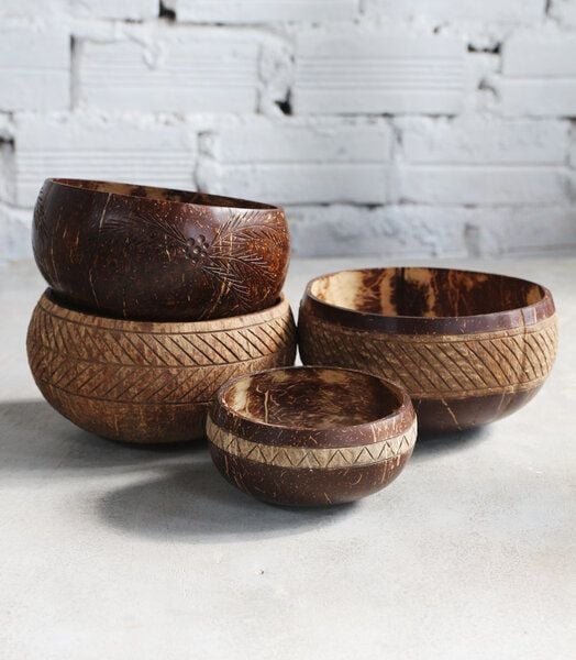 Balu Bowls Design Coconut Bowl Combo Balu Bowls Design Coconut Bowl Combo von Balu Bowls