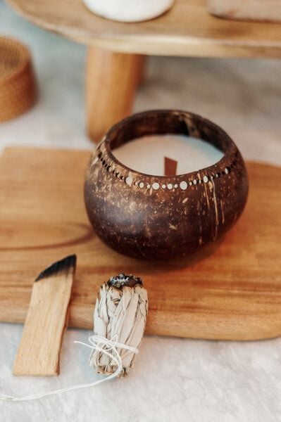 Balu Bowls Kerze aus 100% Sojawachs mit Kokosduft Balu Bowls Kerze aus 100% Sojawachs mit Kokosduft von Balu Bowls
