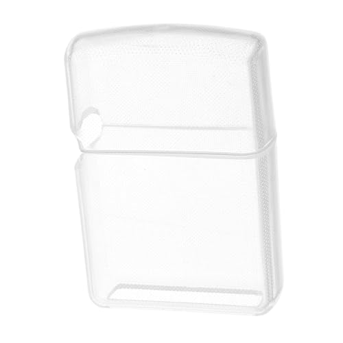 Baluue 2 Stück Transparente Schutzhülle für Petroleumfeuerzeuge Langlebige Kunststoffhülle Einfache Montage Kompatibel mit Zorro Modellen Praktisches Zubehör für Täglichen Gebrauch von Baluue