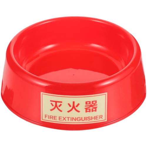 Baluue Feuerlöscherständer Feuerlöscherhalter Feuerlöscher-Unterstützung Feuerlöscher-Basis Feuerlöscher Schrank Feuerlöscher Haken Kit Fluoreszenz Kunststoffbedarf von Baluue