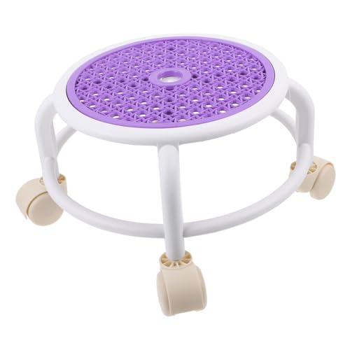 Baluue Runder Niedriger Rollhocker mit lenkrollen Kompakter Vielseitiger Sitzhocker für Pediküre Spa und Zuhause Bequemer Sicherer Kleiner Hocker zum Knieschutz und Rückenschonendem Baluue Runder Niedriger Rollhocker mit lenkrollen Kompakter Vielseitiger Sitzhocker für Pediküre Spa und Zuhause Bequemer Sicherer Kleiner Hocker zum Knieschutz und Rückenschonendem von Baluue