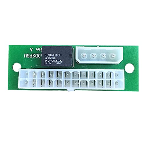Baluue Stromversorgung Sync Starter Platine Fürpc 24pin Adapter Kompaktes Design Für Desktop Computer Und Gamingpcs von Baluue