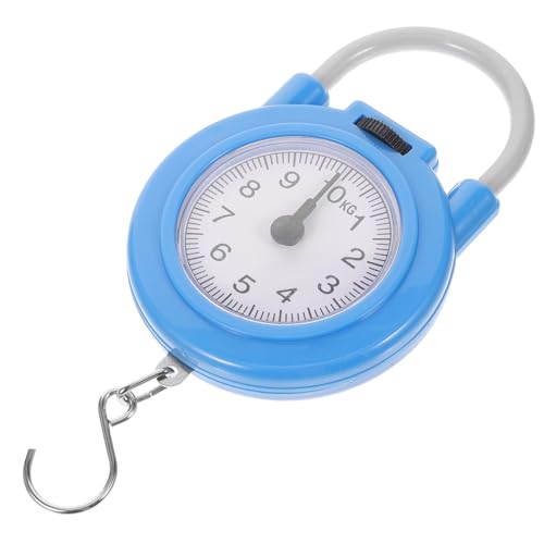 Baluue Tragbare Mechanische Handwaage mit Federzug Leichte Reise gepäckwaage mit Haken Präzise Kleine Küchenwaage für Haushalt Angeln und Outdoor Kompakt und Langlebig Blau Baluue Tragbare Mechanische Handwaage mit Federzug Leichte Reise gepäckwaage mit Haken Präzise Kleine Küchenwaage für Haushalt Angeln und Outdoor Kompakt und Langlebig Blau von Baluue