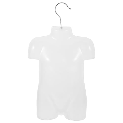Transparente Schaufensterpuppe für Kleidung, Modell für Kinderkleidung, Schaufensterpuppe aus Kunststoff mit abnehmbarem Haken, ideal für Geschäfte und Fotografie, 36 x 26 x 5,5 cm Transparente Schaufensterpuppe für Kleidung, Modell für Kinderkleidung, Schaufensterpuppe aus Kunststoff mit abnehmbarem Haken, ideal für Geschäfte und Fotografie, 36 x 26 x 5,5 cm von Baluue