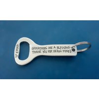 Hand Gestempelt Pate Flaschenöffner, Paten Sind Ein Segen Danke, Dass Sie Mein Sind, Personalisiertes Geschenk, Nach Maß Hand Gestempelt Pate Flaschenöffner, Paten Sind Ein Segen Danke, Dass Sie Mein Sind, Personalisiertes Geschenk, Nach Maß von BamBamKreations