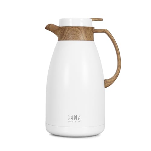 Bama Burano Isolierkanne, 2 l, Weiß von Bama