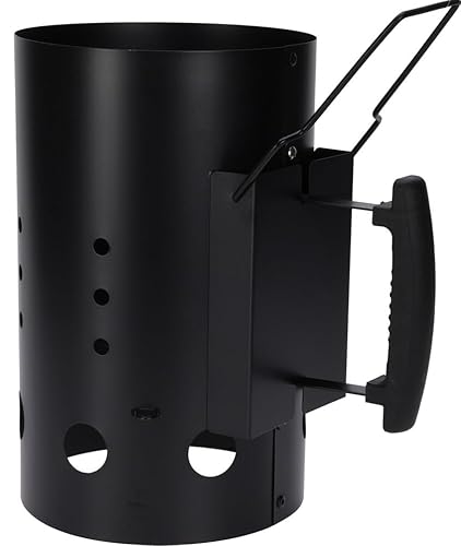 Bambelaa! Grillkohleanzünder Kohle Anzündkamin BBQ Grillanzünder Kamin Grillkamin Grillstarter Grill Holzkohle Ofen Anzünder Kohlestarter Holzkohlegrill Zubehör XXL Groß mit Doppelgriff ca. 19x30,5cm Bambelaa! Grillkohleanzünder Kohle Anzündkamin BBQ Grillanzünder Kamin Grillkamin Grillstarter Grill Holzkohle Ofen Anzünder Kohlestarter Holzkohlegrill Zubehör XXL Groß mit Doppelgriff ca. 19x30,5cm von Bambelaa!