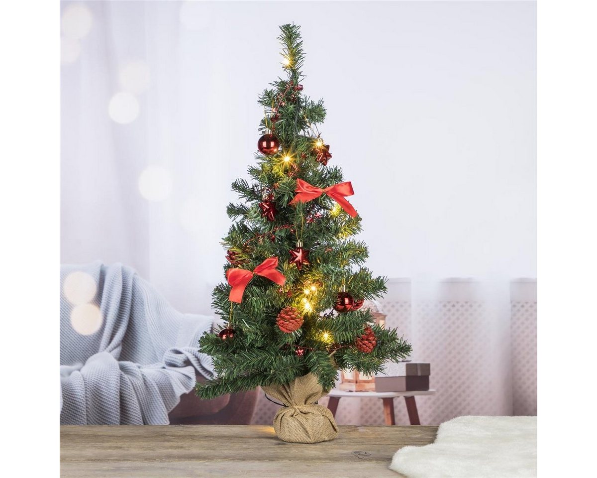 Bambelaa! Künstlicher Weihnachtsbaum Künstlicher Weihnachtsbaum 75cm Mit Christbaumschmuck LED Beleuchtung Bambelaa! Künstlicher Weihnachtsbaum Künstlicher Weihnachtsbaum 75cm Mit Christbaumschmuck LED Beleuchtung von Bambelaa!