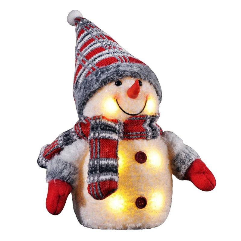 Bambelaa! LED Dekolicht Bambelaa! Dekorativer Schneemann beleuchtet mit 6 warmweißen LED's von Bambelaa!