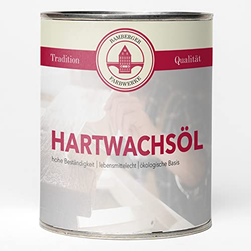 Bamberger Farbwerke Hartwachsöl Holzöl Parkettöl Möbelöl (Farblos) (Seidenglänzend, 10L) von Bamberger Farbwerke