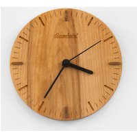 Kolo - Wanduhr Aus Holz. Einfache Form Und Schöne Textur Von Naturholz von Bambetel