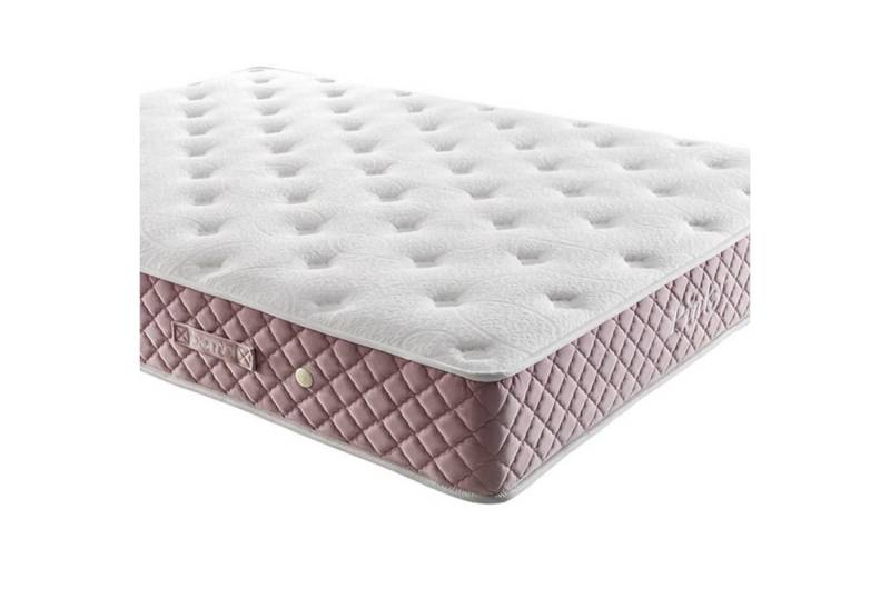 Taschenfederkernmatratze 7 Schichten Höhe 29 cm Matratze 90x200 Doppelseitige Verwendung Pinky, Bambi von Bambi