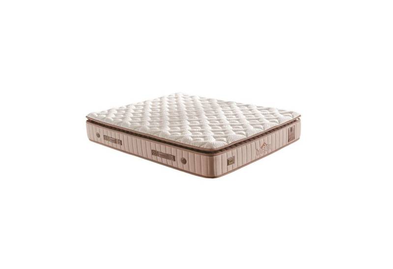Taschenfederkernmatratze 9 Schichten mit Topper Matratze 90x200 - 180x200 Biosalt, Bambi von Bambi