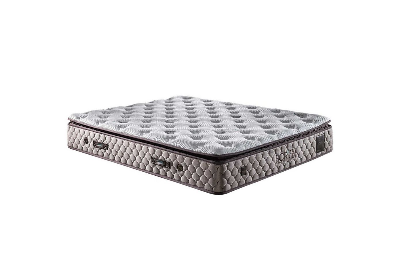 Taschenfederkernmatratze 9 Schichten mit Topper Matratze 90x200 - 180x200 Borjen, Bambi, 32 cm hoch Taschenfederkernmatratze 9 Schichten mit Topper Matratze 90x200 - 180x200 Borjen, Bambi, 32 cm hoch von Bambi