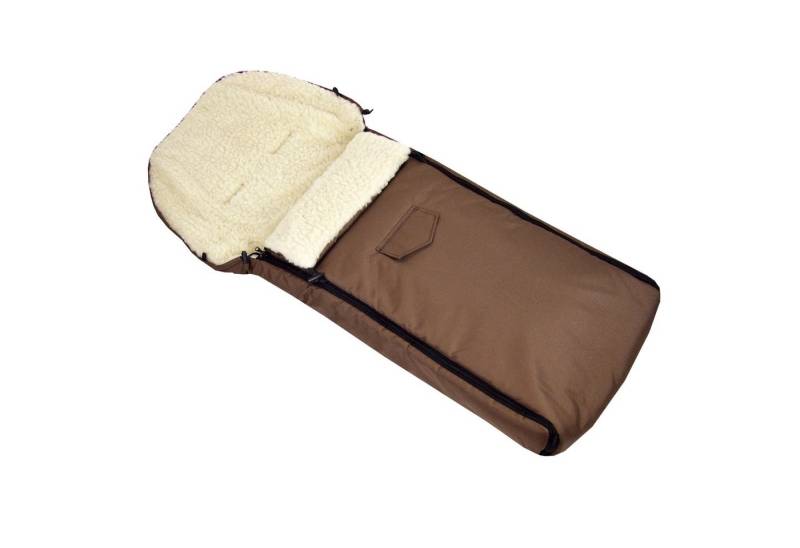 BambiniWelt by Rafael K. Fußsack Winterfußsack Babyfußsack Fußsack Kinderwagen Wolle universal 108cm, universal von BambiniWelt by Rafael K.