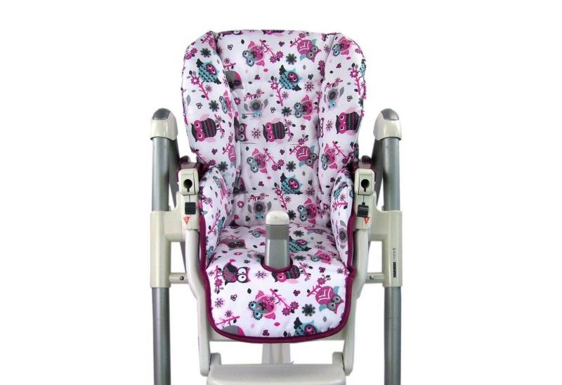 BambiniWelt by Rafael K. Hochstuhlauflage Ersatzbezug Sitzkissen kompatibel mit PEG PEREGO Prima Pappa Diner, für Kinderhochstuhl von BambiniWelt by Rafael K.
