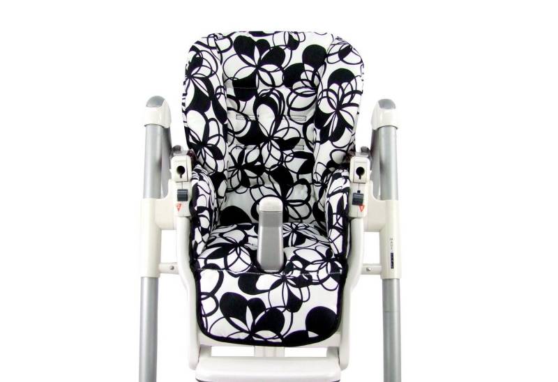 BambiniWelt by Rafael K. Hochstuhlauflage Ersatzbezug Sitzkissen kompatibel mit PEG PEREGO Prima Pappa Diner, für Kinderhochstuhl von BambiniWelt by Rafael K.