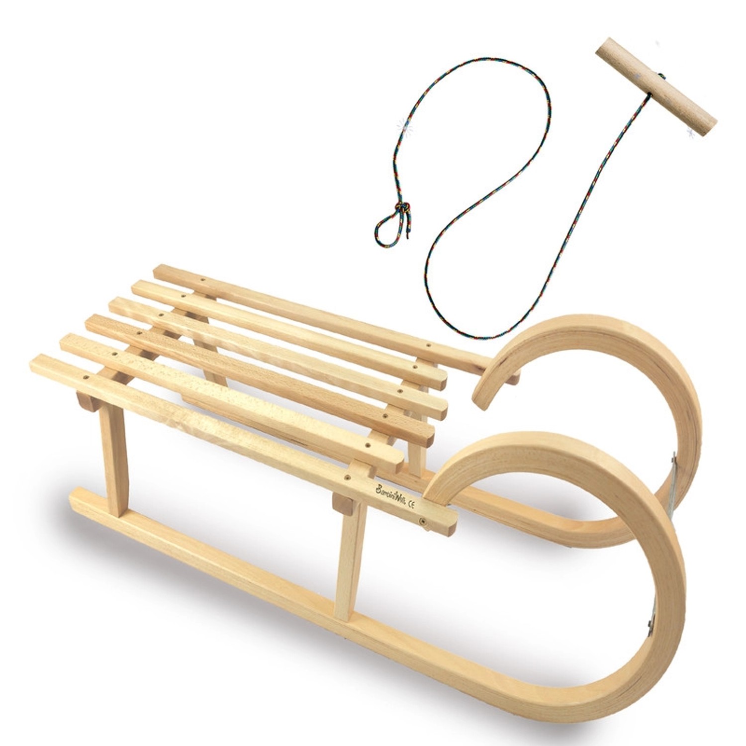 Bambiniwelt by Rafael K. Hörnerrodel 100cm Holzschlitten aus Buchenholz Hörnerschlitten mit Zugseil Rodelschlitten mit Leichtlauf-Stahlkufenbeschlägen Bambiniwelt by Rafael K. Hörnerrodel 100cm Holzschlitten aus Buchenholz Hörnerschlitten mit Zugseil Rodelschlitten mit Leichtlauf-Stahlkufenbeschlägen von Bambiniwelt by Rafael K