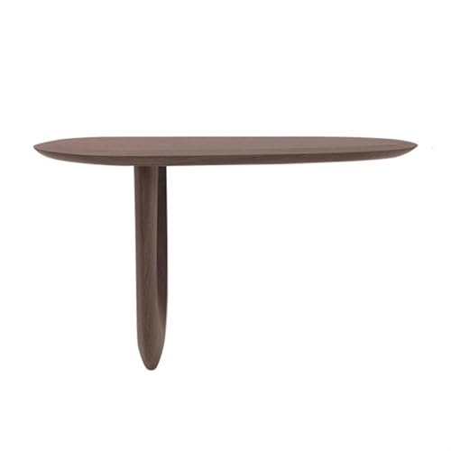 Bamboo Sea Eingangstisch Konsolentisch aus Massivholz, 39" schmaler Eingangssofatisch for das Wohnzimmer(Brown) von Bamboo Sea