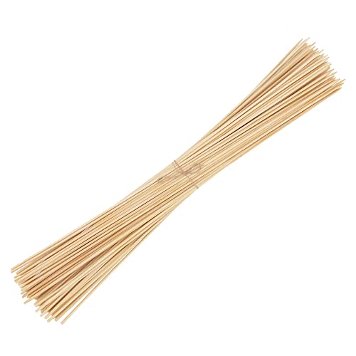 BambooMN - 5 mm Halbspitze Mehrzweck-Tornado-Kartoffel-Bambusspieße – 53 cm – 100 Stück von BambooMN