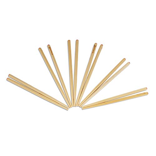 BambooMN Premium 15 cm – Mini-Essstäbchen aus Bambus, Taschenformat, kleinere Größe für Training und Reisen, 12 Paar von BambooMN