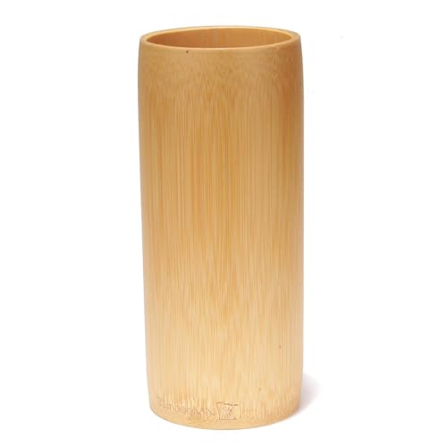 Blumenvase aus natürlichem Bambus, karbonisiertes Braun, 24,9 cm, 1 Stück von BambooMN