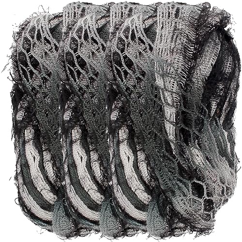 JubileeYarn Fischnetz-Rüschengarn, 100 g/Knäuel, 3 Knäuel JubileeYarn Fischnetz-Rüschengarn, 100 g/Knäuel, 3 Knäuel von BambooMN