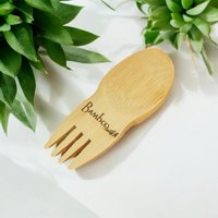 Mini Bambus Sporks | Es Handelt Sich Um Eine Gabel Zelten Wandern Low Waste Reisen Kompostierbar Erde Freundlich Leichtes Utensilienbesteck von BambooSwitchShop