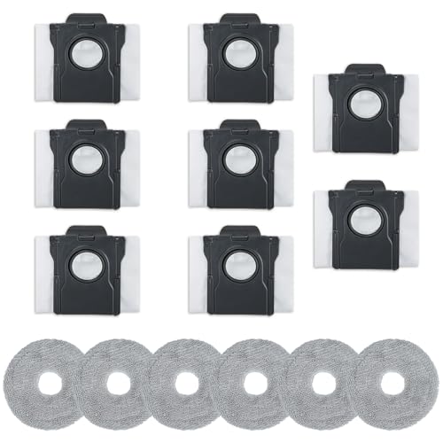 BAMBOOST 14 Stück Staubbeutel Und Wischmopp Zubehör für Dreame L10s Pro Ultra Heat/X40 Ultra/X50 Ultra/L40 Ultra/MOVA E30 Ultra/ L20 Ultra Kehrroboter Ersatzteile,Mikrofaser Weich,Staubbeutel 3,2 L BAMBOOST 14 Stück Staubbeutel Und Wischmopp Zubehör für Dreame L10s Pro Ultra Heat/X40 Ultra/X50 Ultra/L40 Ultra/MOVA E30 Ultra/ L20 Ultra Kehrroboter Ersatzteile,Mikrofaser Weich,Staubbeutel 3,2 L von Bamboost
