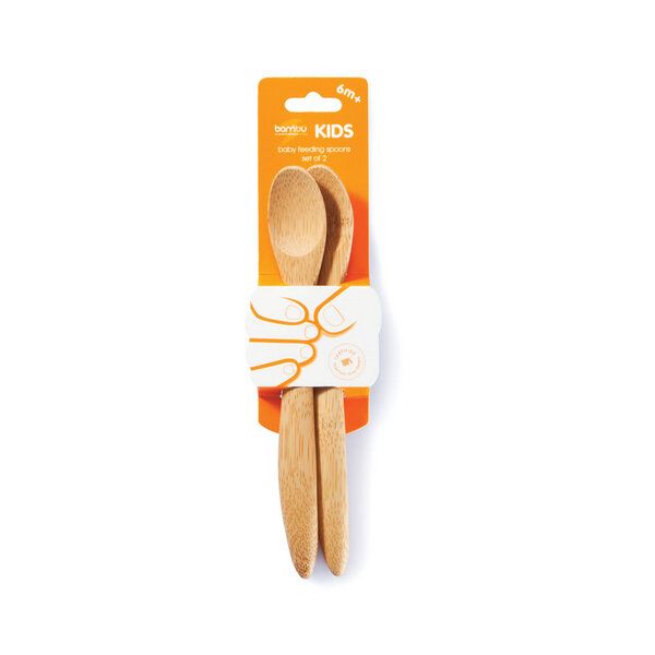 Bambus Baby Löffel – 2er Set von Bambu