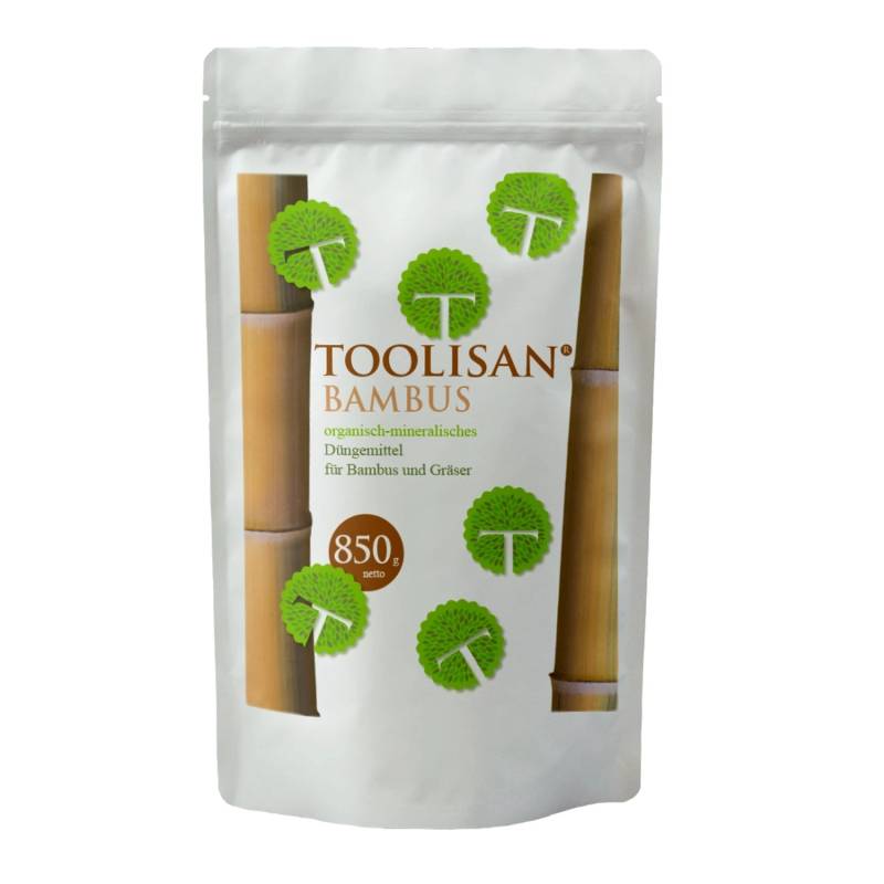 Bambusbörse Bambusdünger TOOLISAN mit Langzeitwirkung 0,85 kg von Bambus börse