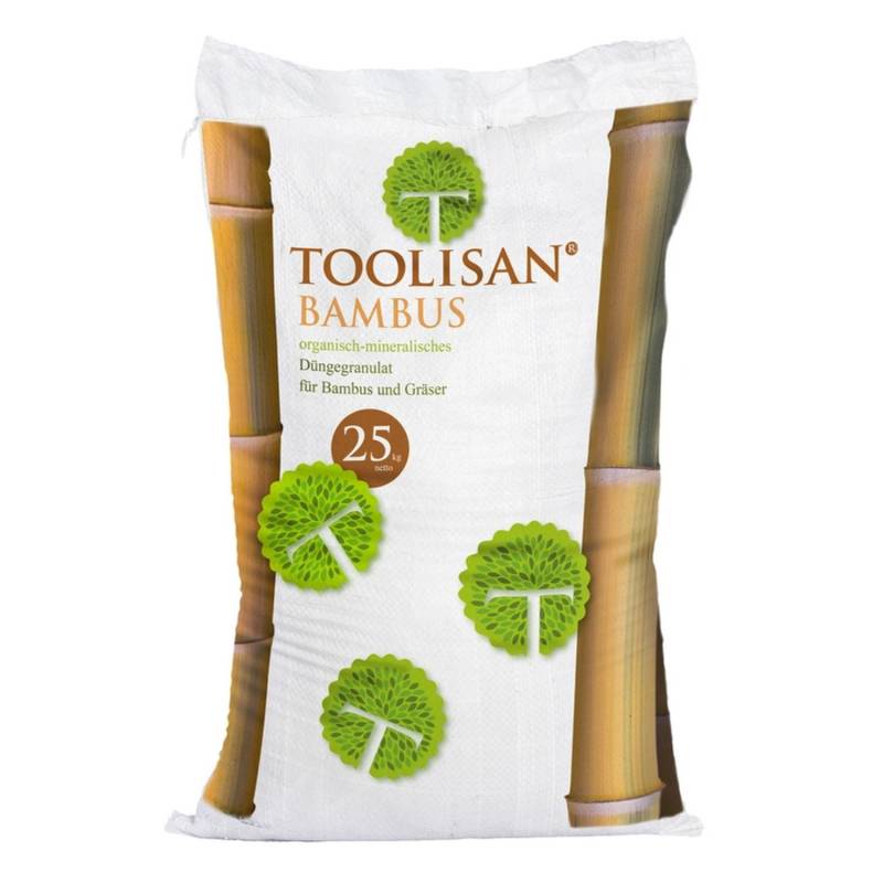 Bambusbörse Bambusdünger TOOLISAN mit Langzeitwirkung 25 kg von Bambus börse