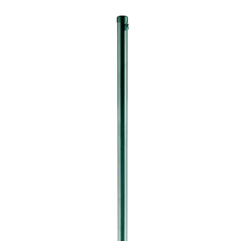 BambusBASIS Metallpfosten grün - H: 175 cm x Ø 4,8 cm von BambusBASIS