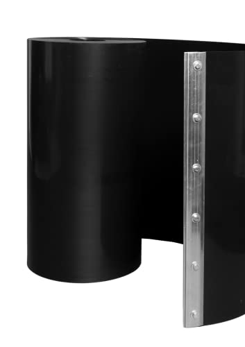 Bambusbörse Wurzelsperre - Rhizomsperre mit Verschlussschiene [in vielen Längen lieferbar] 100cm hoch 2mm Stärke 20m Länge - aus hochwertigem HDPE | Rhizomsperre Bambus | Wurzelsperre Bambus von Bambusbörse