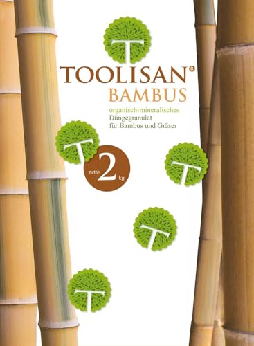 Bambusdünger TOOLISAN mit Langzeitwirkung (2 kg Beutel) von Bambusbörse