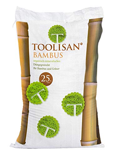 Bambusdünger TOOLISAN mit Langzeitwirkung (25 kg Sack) von Bambusbörse