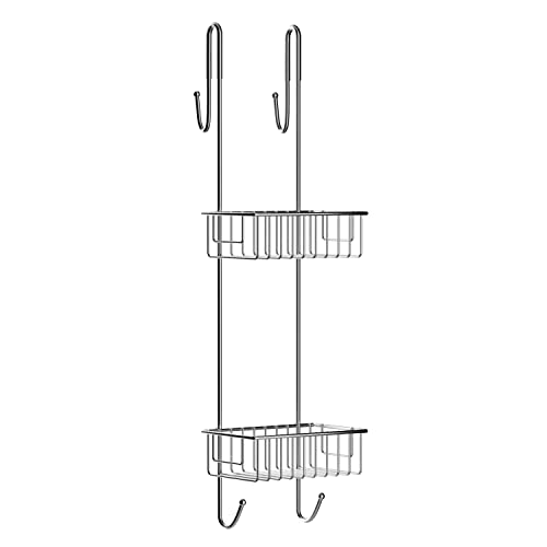 Bamodi Duschablage – Duschregal zum Hängen – Edelstahl – Maße: 70 x 18,5 x 21 cm, SIlber von Bamodi