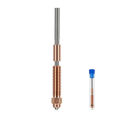 0.4mm K1C Düse Unicorn Quick-Swap Ender 3 V3 Düse mit Titanlegierung Heatbreak Support High Flow Printing Compatible with Creality K1C, Ender 3 V3 und Ender 3 V3 Plus 3D Druckern 0.4mm K1C Düse Unicorn Quick-Swap Ender 3 V3 Düse mit Titanlegierung Heatbreak Support High Flow Printing Compatible with Creality K1C, Ender 3 V3 und Ender 3 V3 Plus 3D Druckern von Bamyli