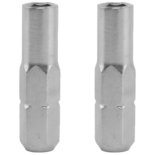 Bamyli 2 Stück 6.35 Auf 4 mm Magnetischer Bit Adapter, Vernickel Magnetisch Präzisions Bit Adapter 1/4 Zoll 6.35 mm Griff für Micro Bits Form 4 mm Bamyli 2 Stück 6.35 Auf 4 mm Magnetischer Bit Adapter, Vernickel Magnetisch Präzisions Bit Adapter 1/4 Zoll 6.35 mm Griff für Micro Bits Form 4 mm von Bamyli