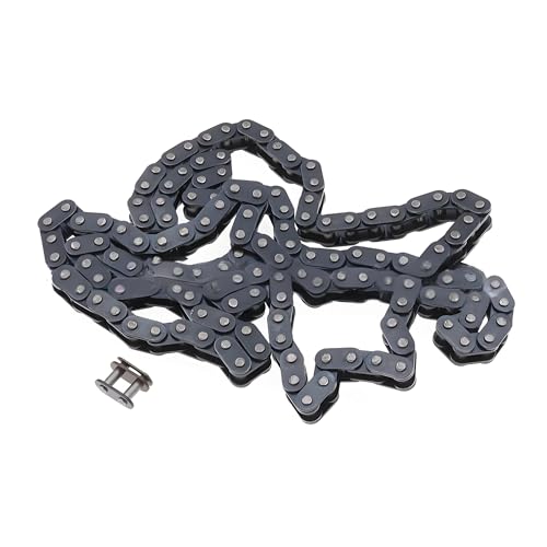 Bamyli T8F Kettengürtel 116 Glieder Mit Buckle Link, Für 43Cc 47Cc 49Cc Mini Dirt ATV Quad Mini Moto, Roller Scooter Pocket Bike, Kettengürtel Mit Buckle Link Innen und außen Bamyli T8F Kettengürtel 116 Glieder Mit Buckle Link, Für 43Cc 47Cc 49Cc Mini Dirt ATV Quad Mini Moto, Roller Scooter Pocket Bike, Kettengürtel Mit Buckle Link Innen und außen von Bamyli