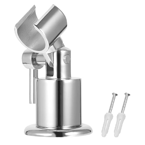 Duschhalterung Vollmetall Duschkopfhalterung Duschhalterung für Duschkopf 180 Grad Duschkopf Halterungen Shower Head Holder Duschbrause Halterung, mit Schraube Duschhalterung Vollmetall Duschkopfhalterung Duschhalterung für Duschkopf 180 Grad Duschkopf Halterungen Shower Head Holder Duschbrause Halterung, mit Schraube von Bamyli