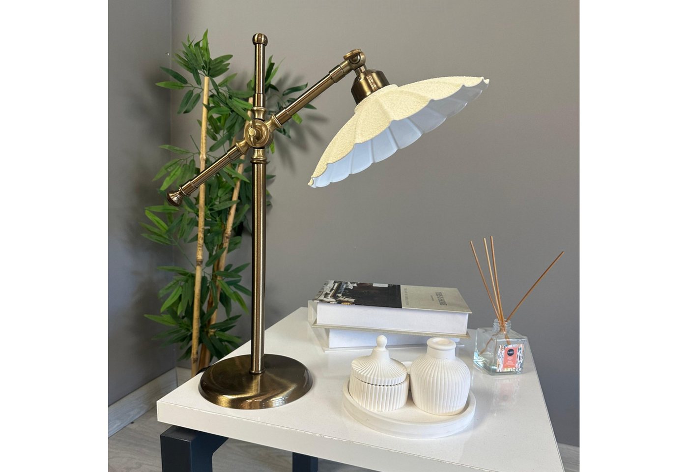 Bamyum Nachttischlampe Nachttischlampe mit Kabel Risso Metal, ohne Leuchtmittel Bamyum Nachttischlampe Nachttischlampe mit Kabel Risso Metal, ohne Leuchtmittel von Bamyum