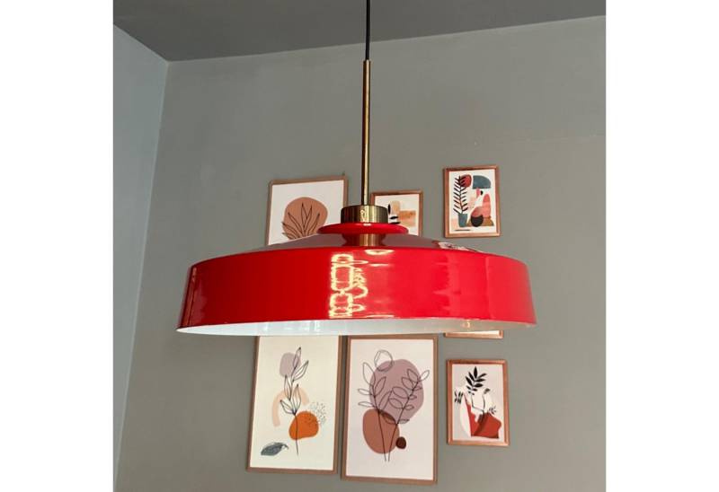 Bamyum Pendelleuchte Ace Pendelleuchte Vintage, Industrial aus Metall E27, Hängelampe, ohne Leuchtmittel von Bamyum