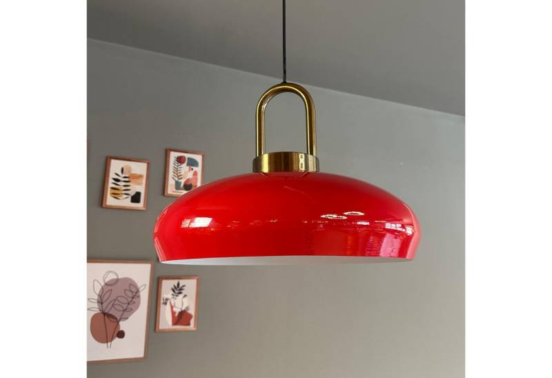 Bamyum Pendelleuchte Androa-Lock Hängelampe, Metall Ø40 cm Deckenlampe, ohne Leuchtmittel Bamyum Pendelleuchte Androa-Lock Hängelampe, Metall Ø40 cm Deckenlampe, ohne Leuchtmittel von Bamyum