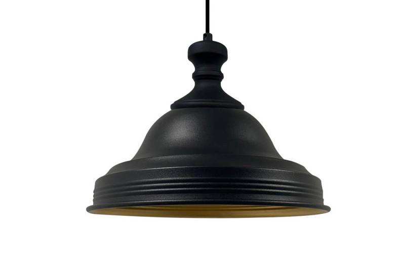 Bamyum Pendelleuchte Asletl Hängelampe Industrial aus Metall Ø40 cm, Pendelleuchte Esstisch, Knob, ohne Leuchtmittel von Bamyum