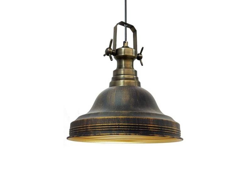 Bamyum Pendelleuchte Asletl Hängelampe Industrial aus Metall Ø40 cm, Pendelleuchte Esstisch, Neu Vintage, ohne Leuchtmittel Bamyum Pendelleuchte Asletl Hängelampe Industrial aus Metall Ø40 cm, Pendelleuchte Esstisch, Neu Vintage, ohne Leuchtmittel von Bamyum