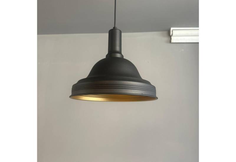 Bamyum Pendelleuchte Asletl Hängelampe Industrial aus Metall Ø40 cm, Pendelleuchte Esstisch, Schwarz Fackel, ohne Leuchtmittel Bamyum Pendelleuchte Asletl Hängelampe Industrial aus Metall Ø40 cm, Pendelleuchte Esstisch, Schwarz Fackel, ohne Leuchtmittel von Bamyum