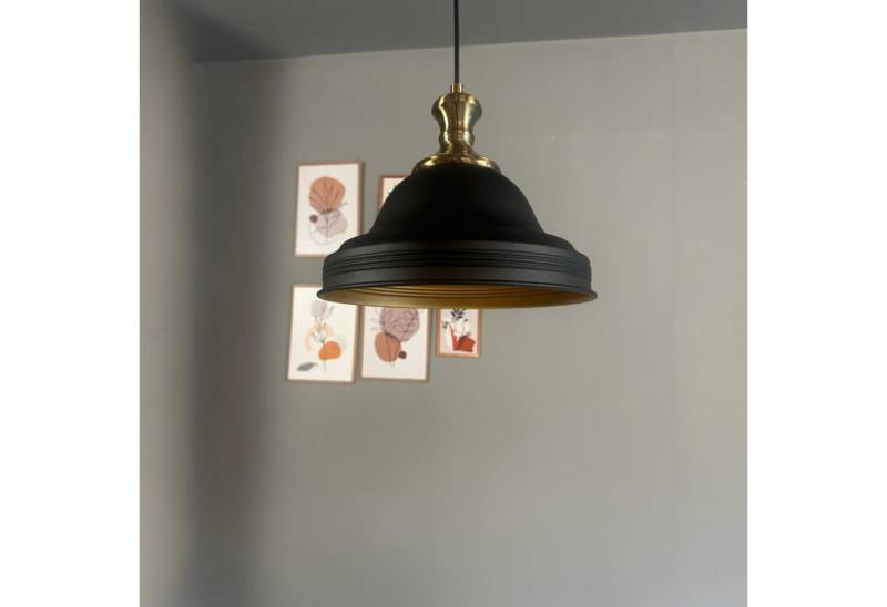 Bamyum Pendelleuchte Asletl Hängelampe Industrial aus Metall Ø40 cm, Pendelleuchte Esstisch, Vintage Knob, ohne Leuchtmittel Bamyum Pendelleuchte Asletl Hängelampe Industrial aus Metall Ø40 cm, Pendelleuchte Esstisch, Vintage Knob, ohne Leuchtmittel von Bamyum